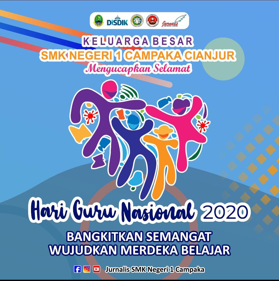 Selamat Hari Guru Nasional – SMKN 1 CAMPAKA