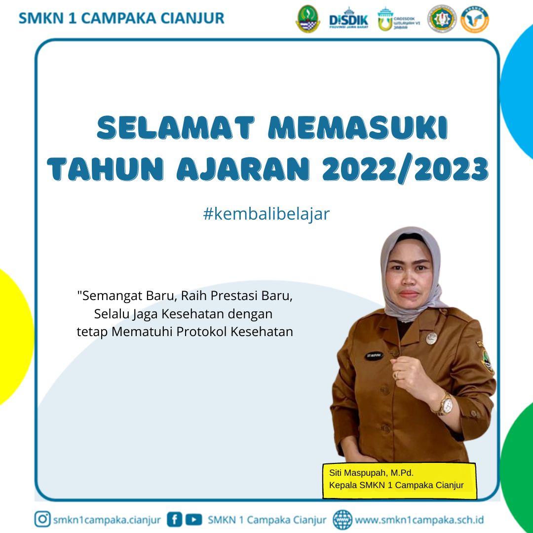 Selamat Memasuki Tahun Ajaran Baru Smkn Campaka